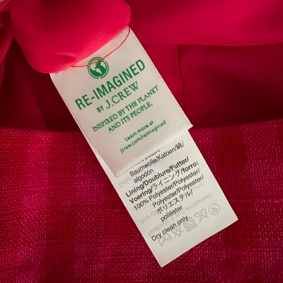 J.Crew Pink and Orange Gingham Preppy Sheath Dress - Picture 8 of 9